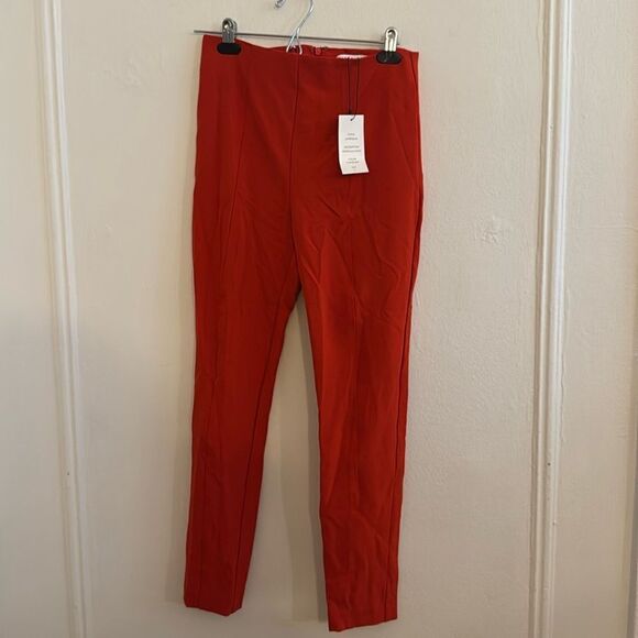 Veronica Beard Honolulu Pant Flame Red Size 4 - Picture 1 of 6